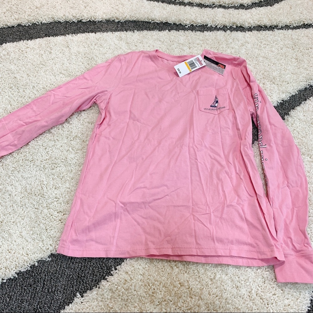 Pink vineyard vines